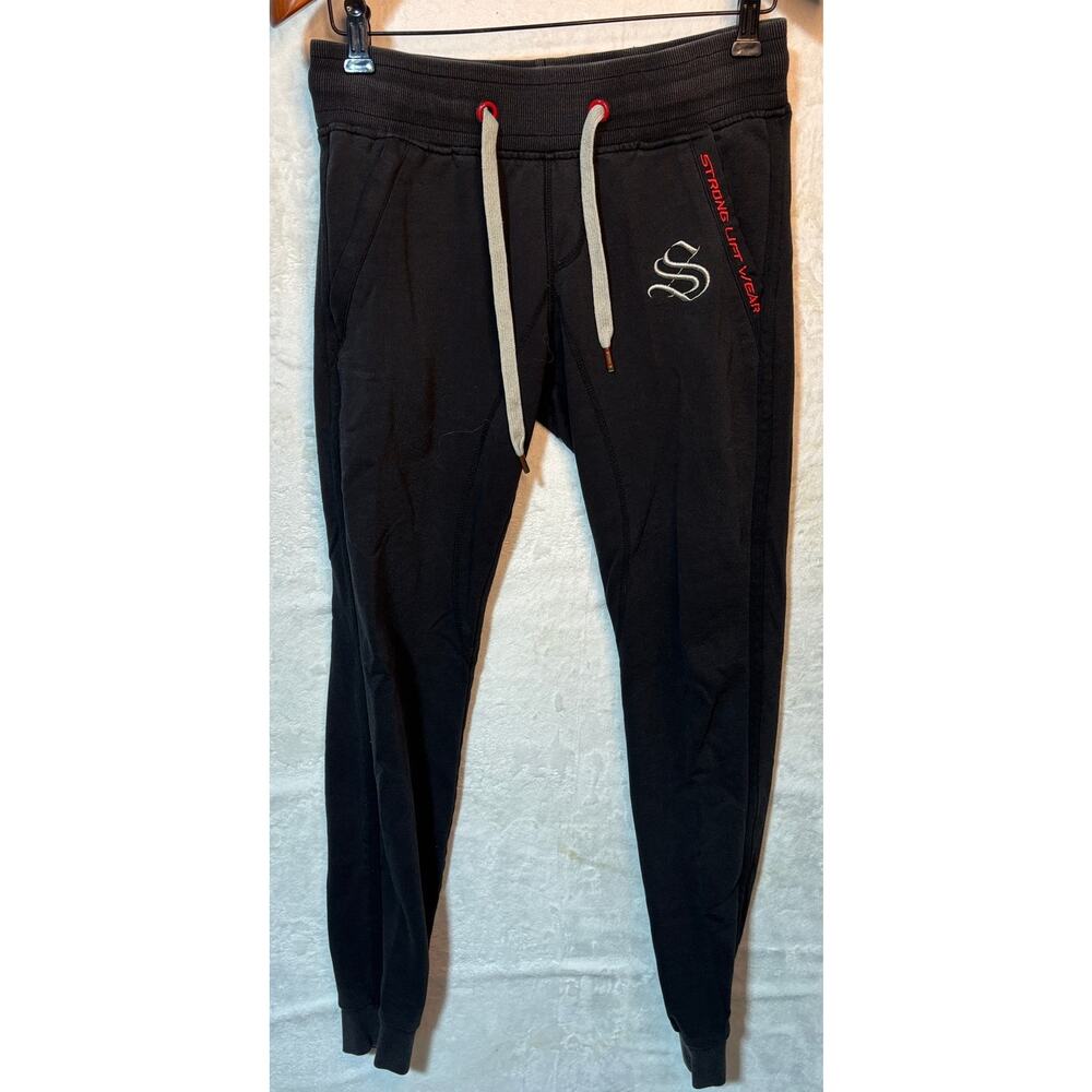 STRONG LIFT WEAR Mens S WEIGHT LIFTING Training GYM Warm-Up SWEAT PANTS Jogger
